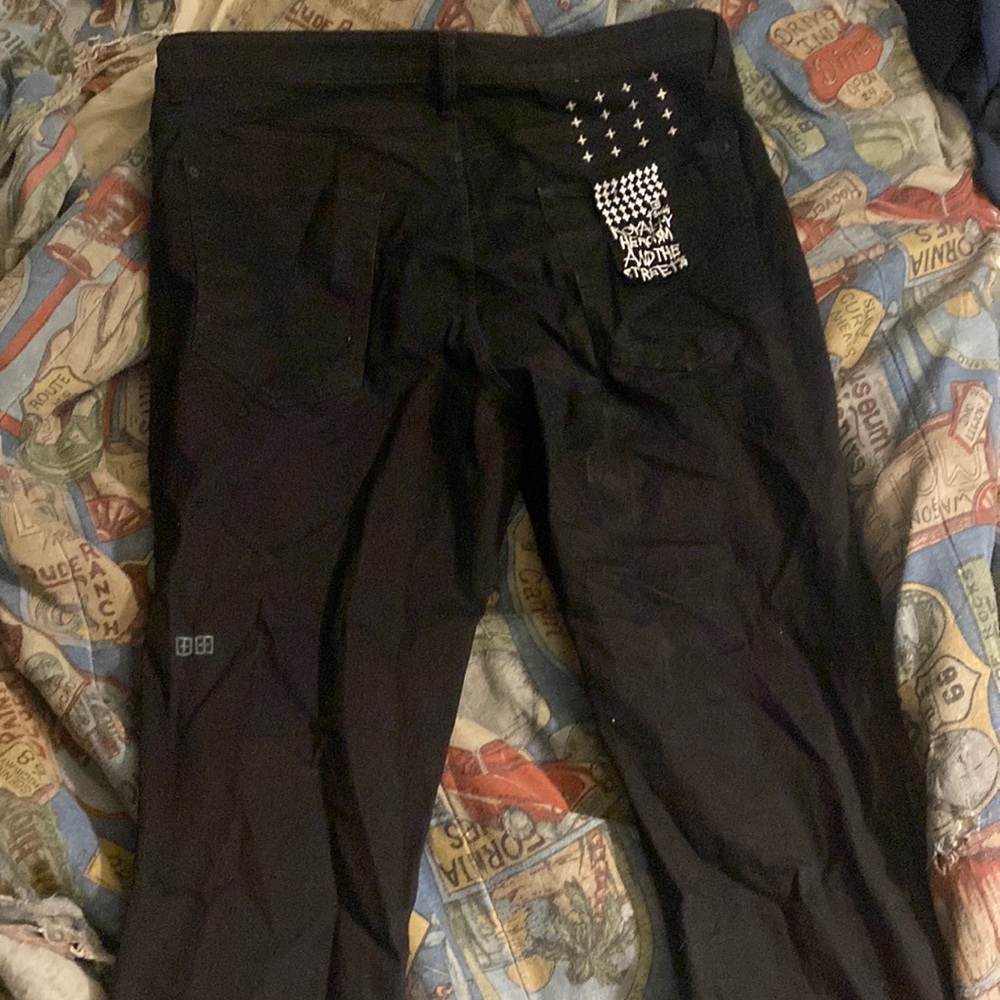 slightly worn ksubi jeans
